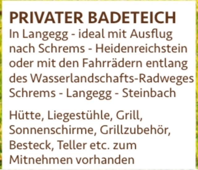 Sommerfrische Waldviertel Kirchberg am Walde Exterior foto